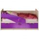 Детская кровать Бабочки 80х200 Фиолетовый МиФ